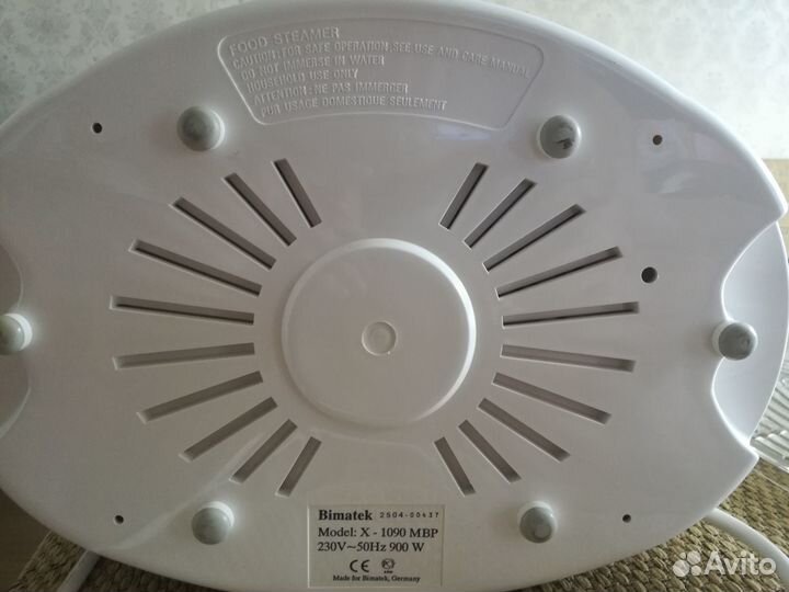 Пароварка Bimatek 2504-00437 Model:X-1090 MBP