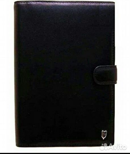 Записная книжка в обложке из натуральной кожи