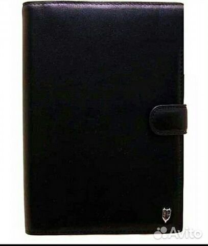 Записная книжка в обложке из натуральной кожи