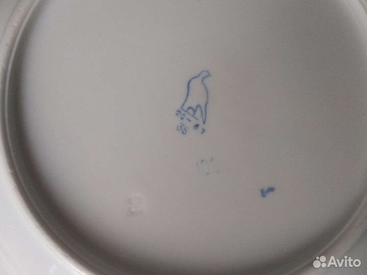 Тарелки суповые глубокие СССР Дулёво