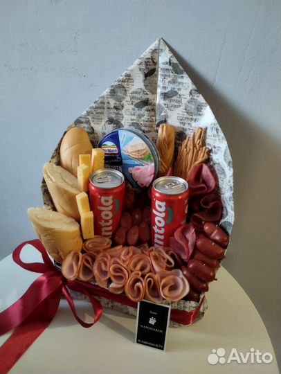 Мужские букеты съедобные