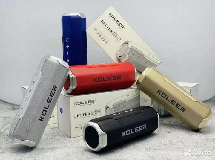 Колонка портативная Koleer новая