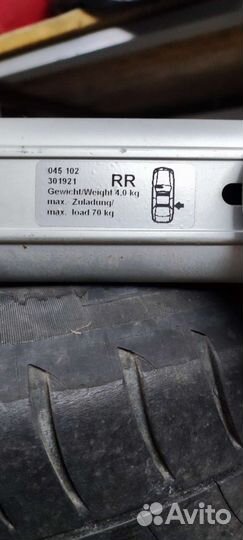 Поперечины Шкода Октавия А4 (Тур) лифтбэк