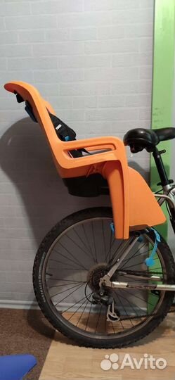 Велокресло thule детское кресло для велосипеда