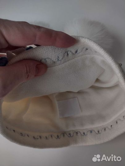 Шапка зимняя для девочки 50 52