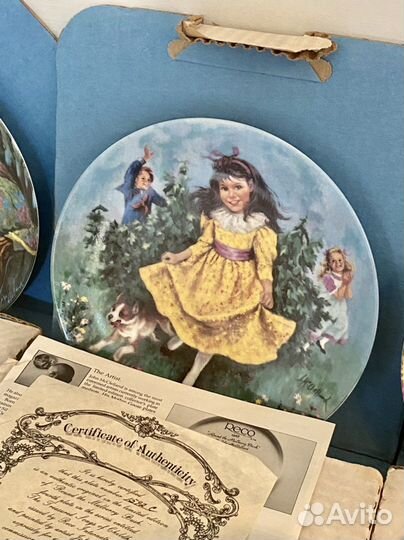 Тарелка декоративная настенная Англия