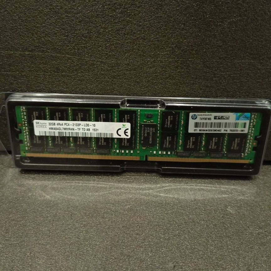 [PC4-17000P] Hynix 32gb Ddr4-2133 Lrdimm Hpe Pc4-17000p