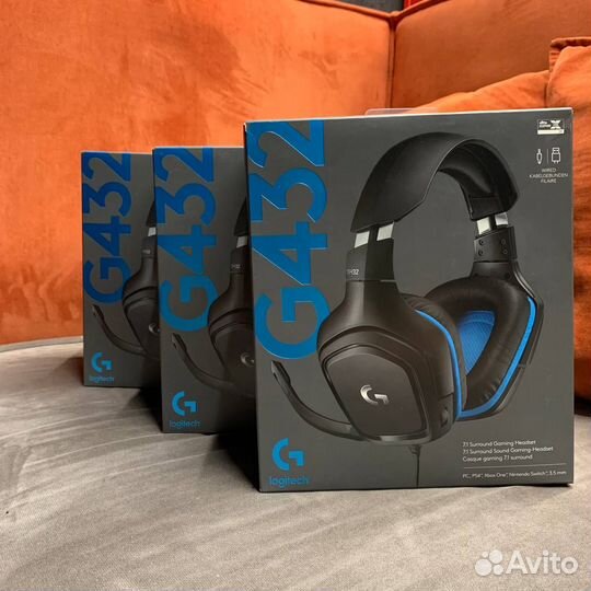 Наушники Logitech G432