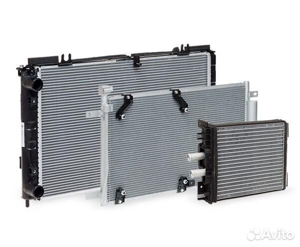 Радиатор охлаждения и кондиц Toyota Corolla 120