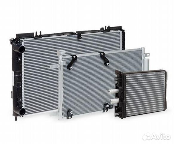 Радиатор охлаждения и кондиц Toyota Corolla 120
