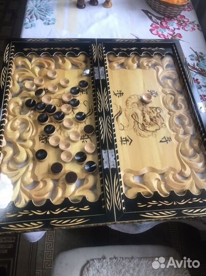 Нарды, шахматы ручной работы