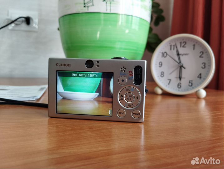 Компактный фотоаппарат canon ixus 70