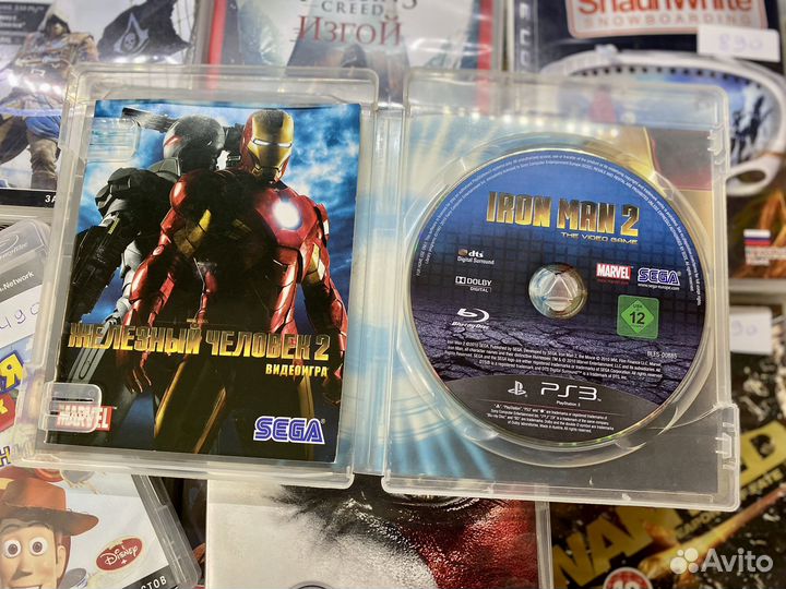 Диски с играми на ps3