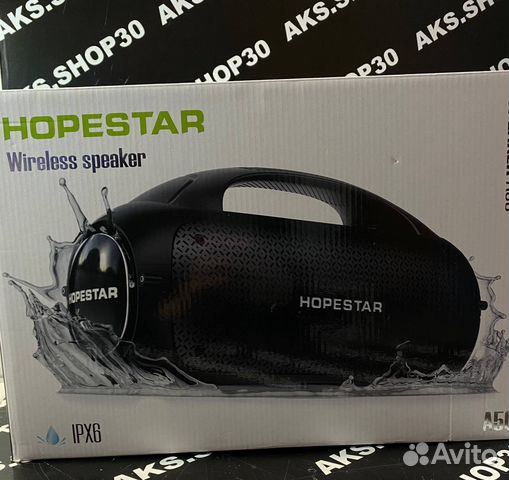Портативная колонка hopestar A50 с микрофоном