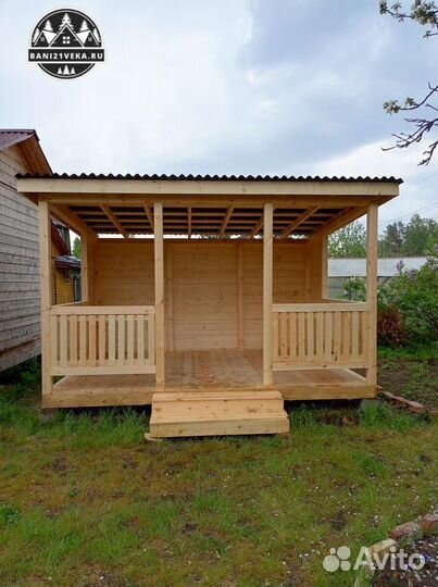 Беседка для дачи. Доставка