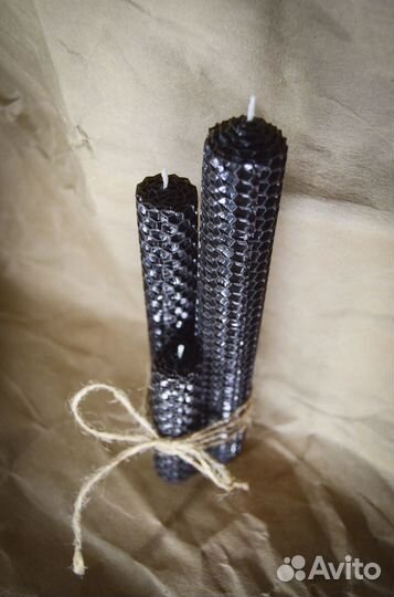 Свеча из вощины Свеча от негатива