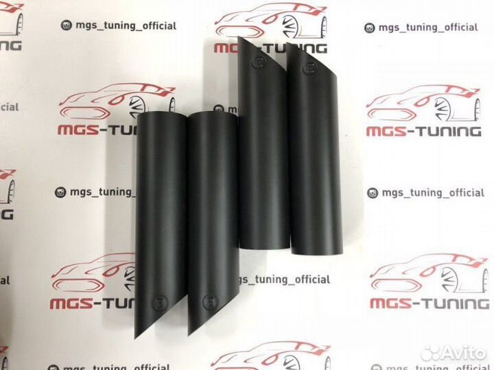 Насадки B на Mercedes G-class black 4 шт