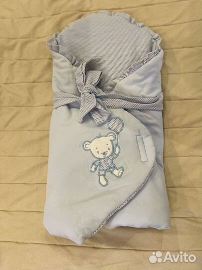 Одеяло-конверт для выписки/в коляску