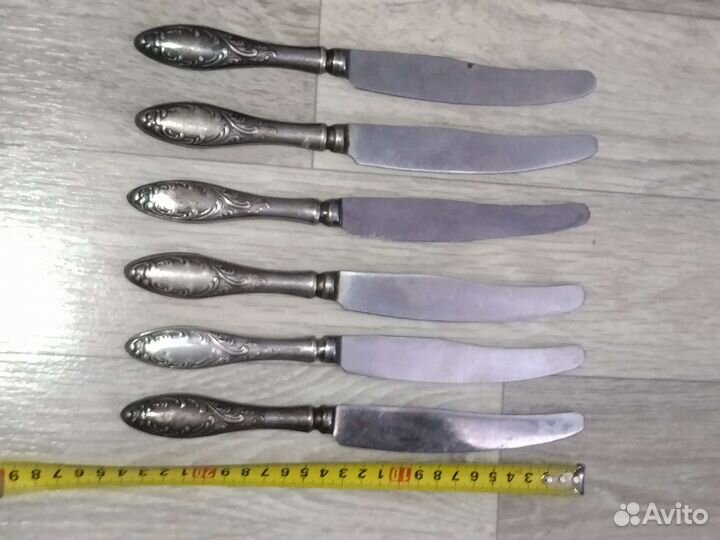 Набор столовых приборов мельхиор СССР