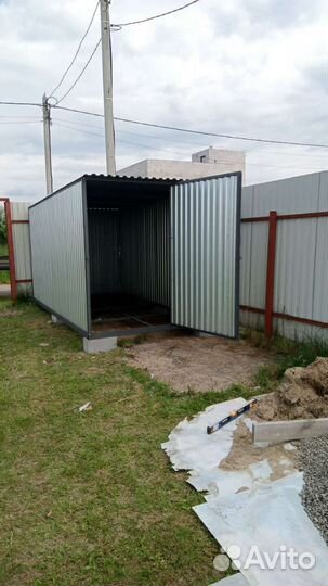 Гараж-пенал Металлический