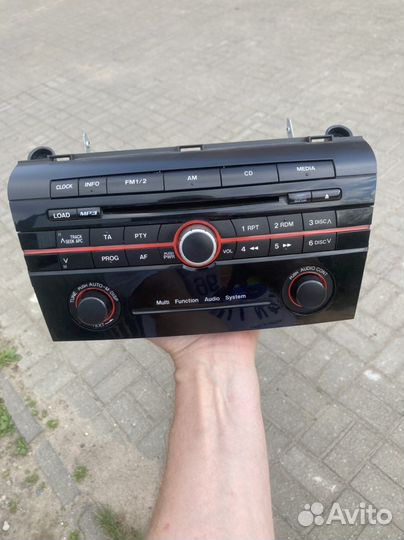 Штатная магнитола мазда 3 бк кузов