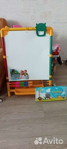 Мольберт детский двухсторонний