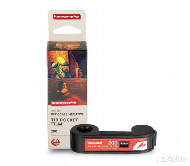 Фотопленка Lomography Lobster Redscale 110 ISO 200, 24 кадра