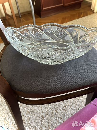 Ваза хрустальная СССР