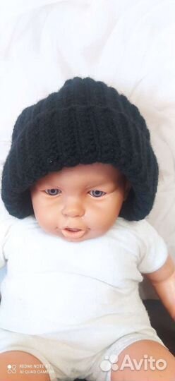 Шапка с подворотом