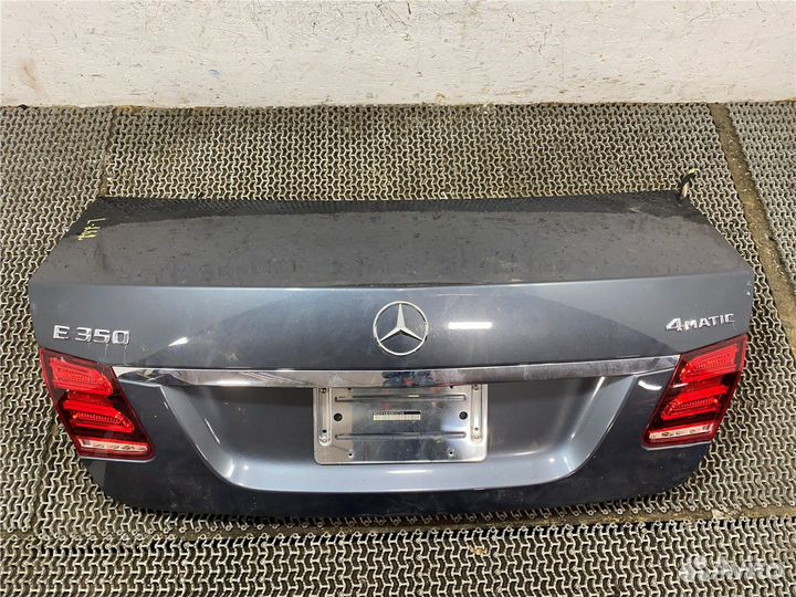 Подсветка номера Mercedes E W212, 2014