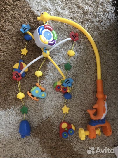 Музыкальная качель для кроватки