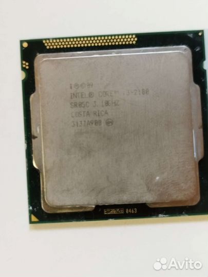 Процессор intel core i3-2100