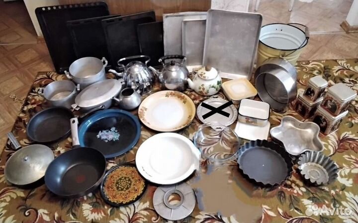 Чайник утятница сито сковорода