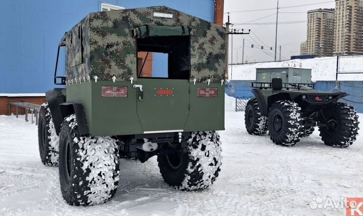 Квадроцикл Nord - Пикап (Снегоход - Болотоход)