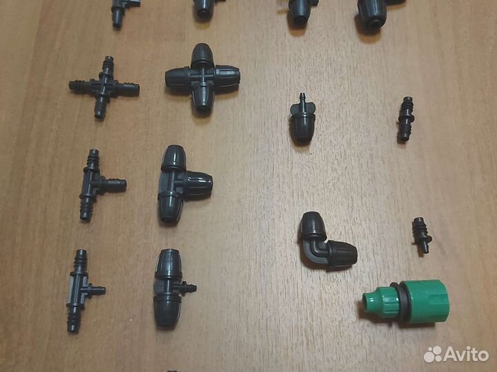 Фитинги и соединители 8мм для полива