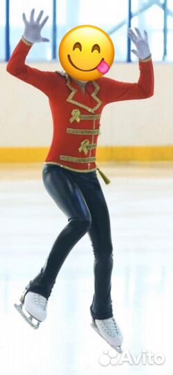 Костюм для фигурного катания 128-134