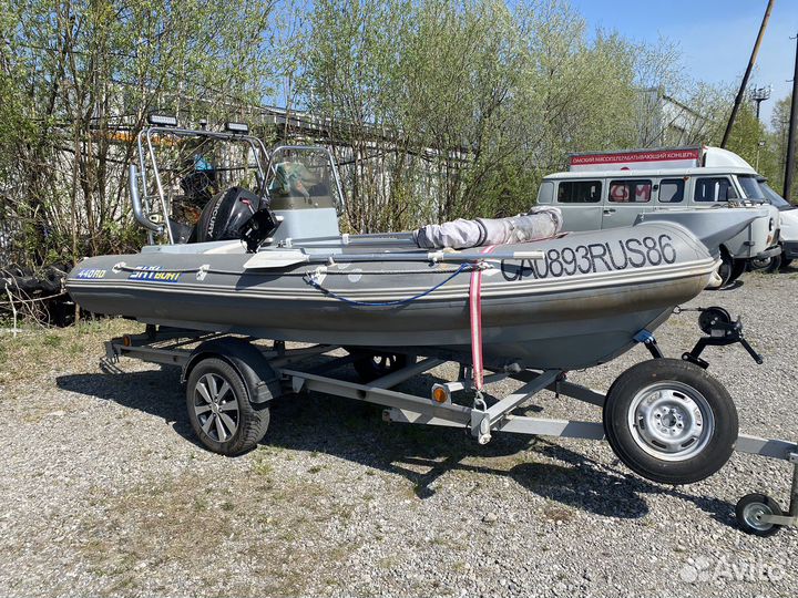 Лодка риб Skyboat 440RD + Mercury 40 EFI инжектор
