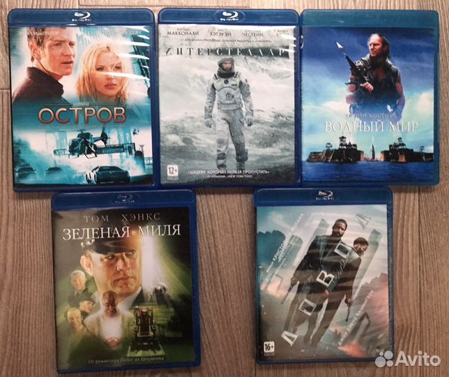 19 фильмов на blu ray дисках