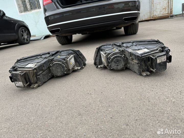 Фары audi a8 d4 дорест