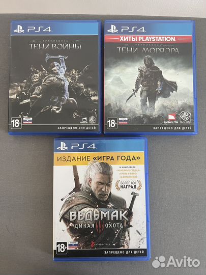 Игры на PS 4