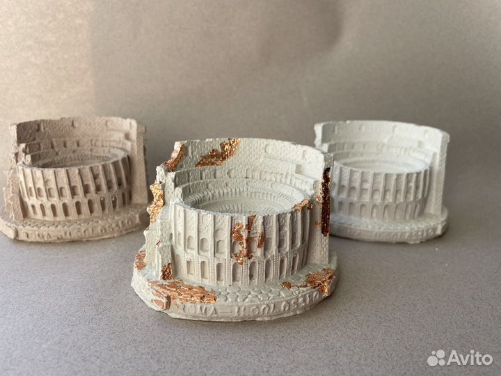 Подсвечник Колизей. Гипсовые изделия