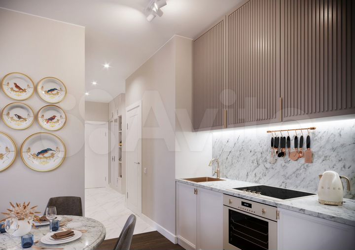 3-к. квартира, 70,8 м², 16/21 эт.