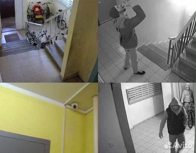 Установка камер видеонаблюдения