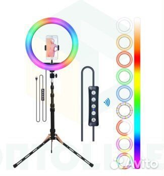 Кольцевые лампы 26,32,36, 45 см