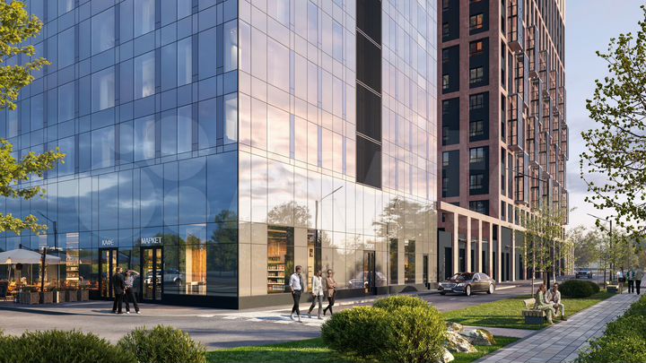 Квартира-студия, 25 м², 21/53 эт.