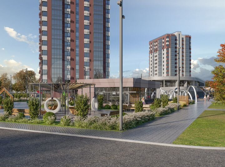 3-к. квартира, 71,4 м², 7/15 эт.