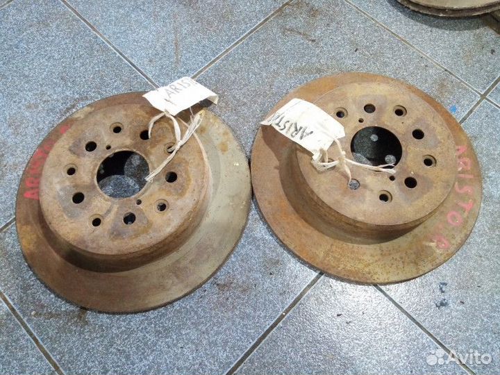 Диск тормозной не вентилируемый задний левыйправый