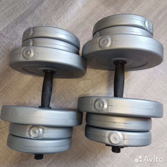 Гантели по 20 кг новые