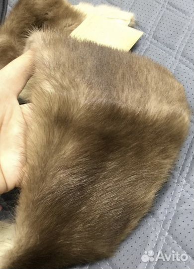 Воротник норка новый с этикеткой