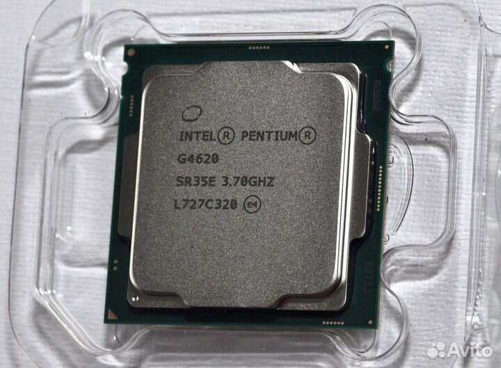 Intel pentium g4620 (2 ядра, 4 потока, LGA 1151)